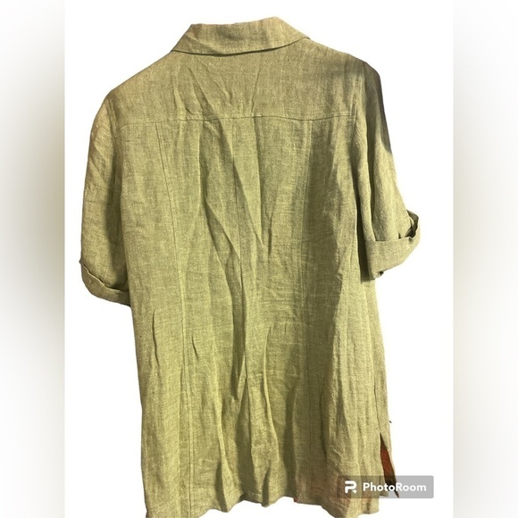 DONCASTER SPORT 100% linen shirt - Picture 5 of 5